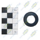 40843 Кольцо С/И (РТИ) 16х27 , h=7 , внутр. паз упл.под трубку 02218 ЧТЗ Techno Drive